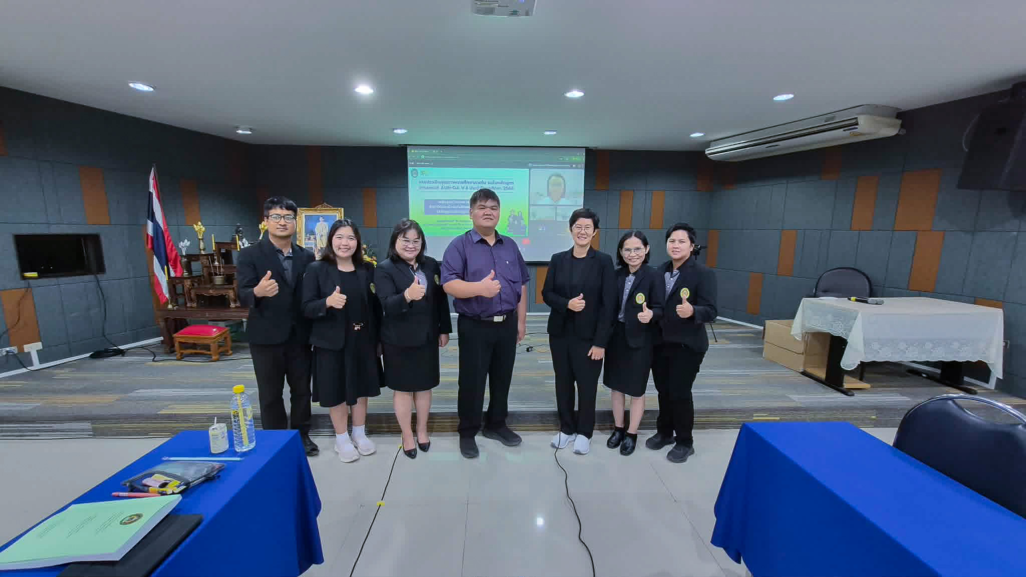 การตรวจประเมินคุณภาพการศึกษาภายในระดับหลักสูตร (เกณฑ์มาตรฐาน AUN-QA) หลักสูตรวิทยาศาสตรบัณฑิต สาขาวิชาอาชีวอนามัยและความปลอดภัย ประจำปีการศึกษา 2568